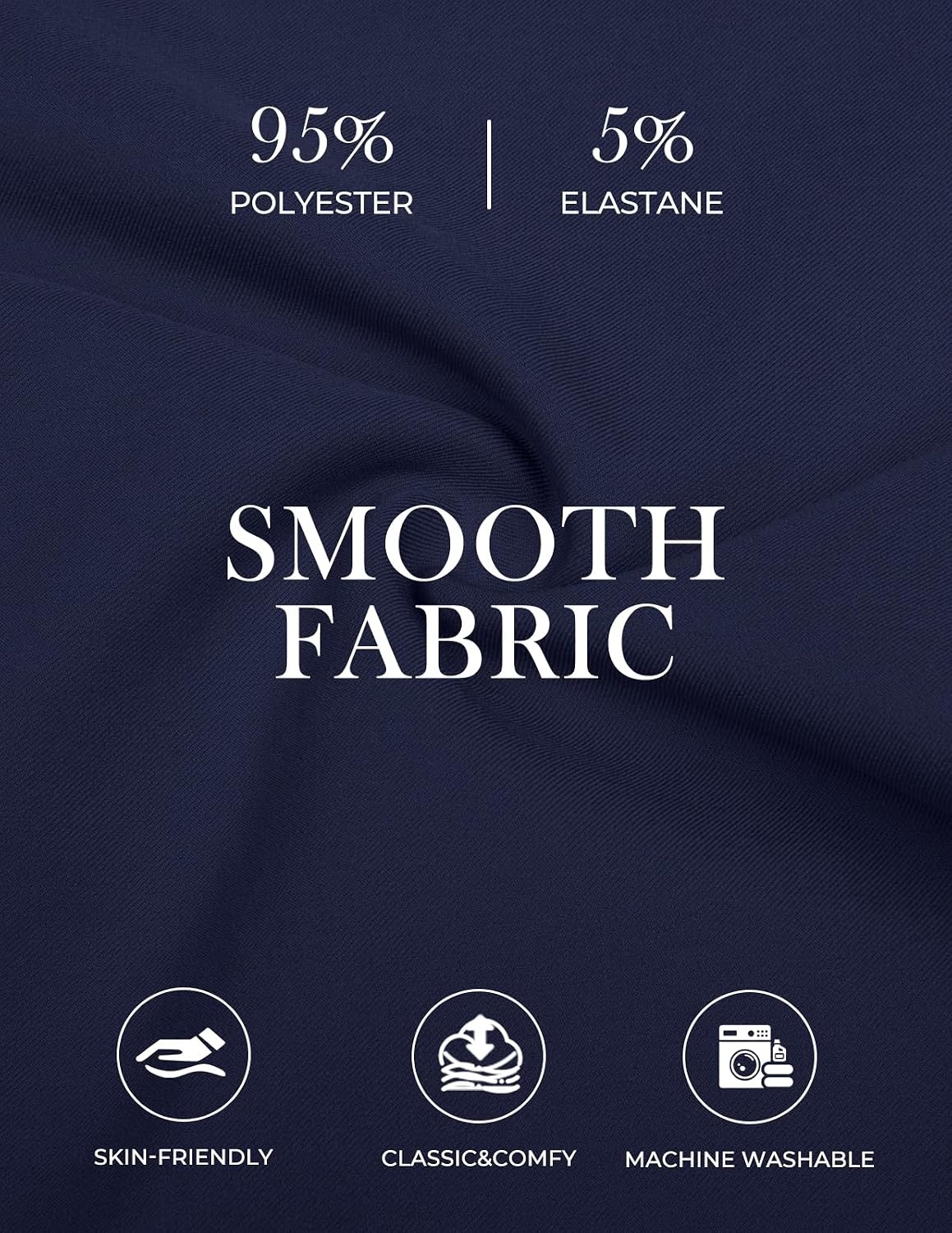 image:imageGRACE KARIN Women Work Pants High Waist Dressy Trousers Business Casual Paper Bag Bow Tie Office Stretch Elastic Waist with Pockets Lightweight Slim Fit PullonDark Blue