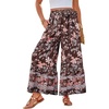 Brown Pink Floral