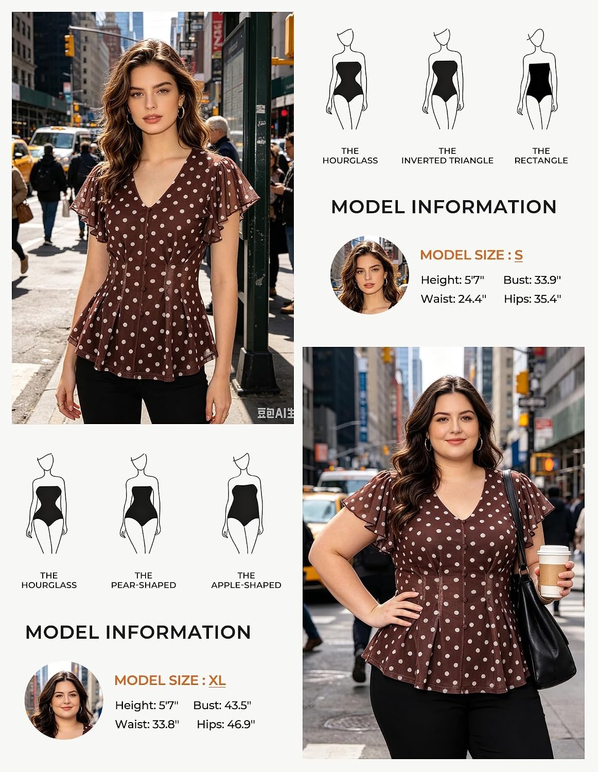 image:imageGRACE KARIN Women Boho Mesh Blouses Dressy Casual Peplum TopsPink Floral
