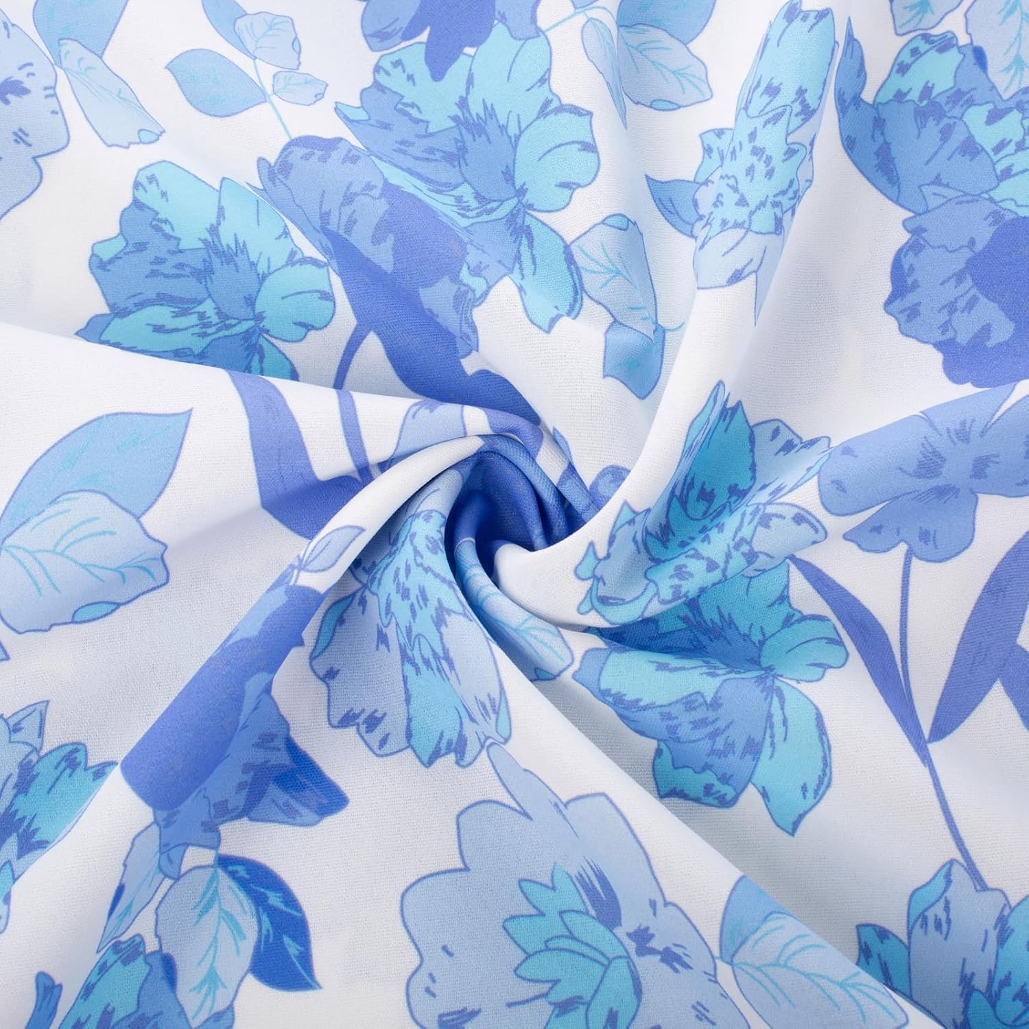 image:imageGRACE KARIN Womens Summer Maxi Floral Beach Dresses 2026White Blue Floral