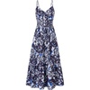 Navy Blue Flower
