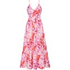 Red Purple Floral