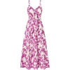 White Purple Floral