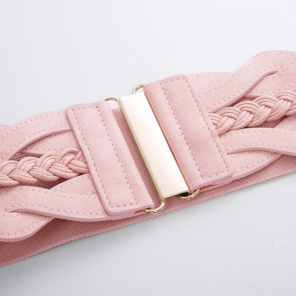 image:imageGRACE KARIN Wide Belts for Women Elastic Waist BeltPink