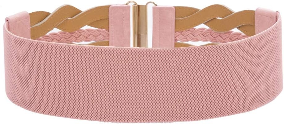 image:imageGRACE KARIN Wide Belts for Women Elastic Waist BeltPink