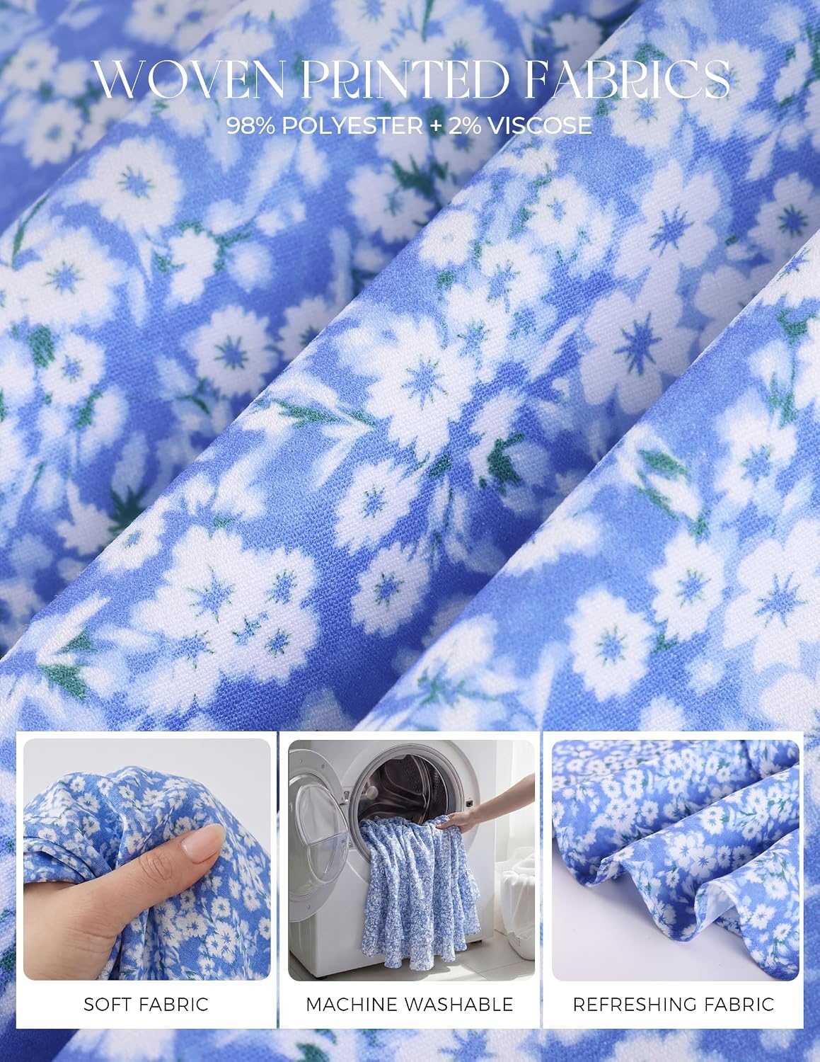 image:imageGRACE KARIN Womens Summer Floral Maxi SundressesBlue Floral
