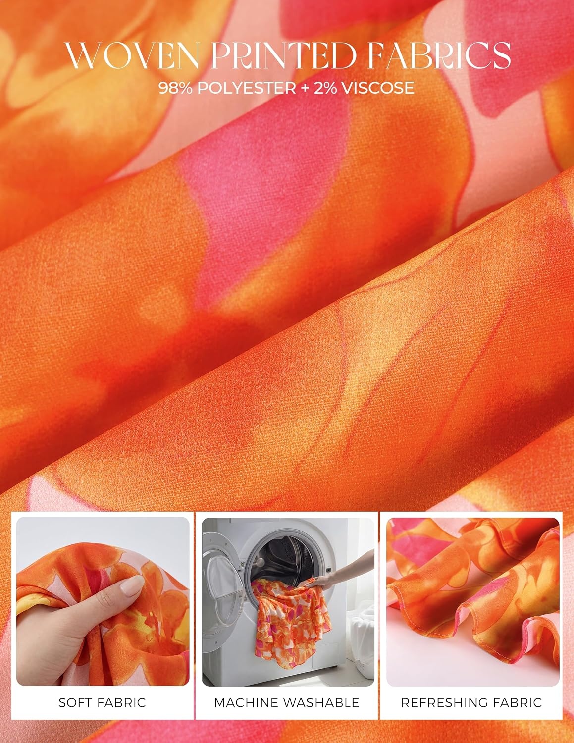 image:imageGRACE KARIN Womens Summer Floral Maxi SundressesOrange Floral