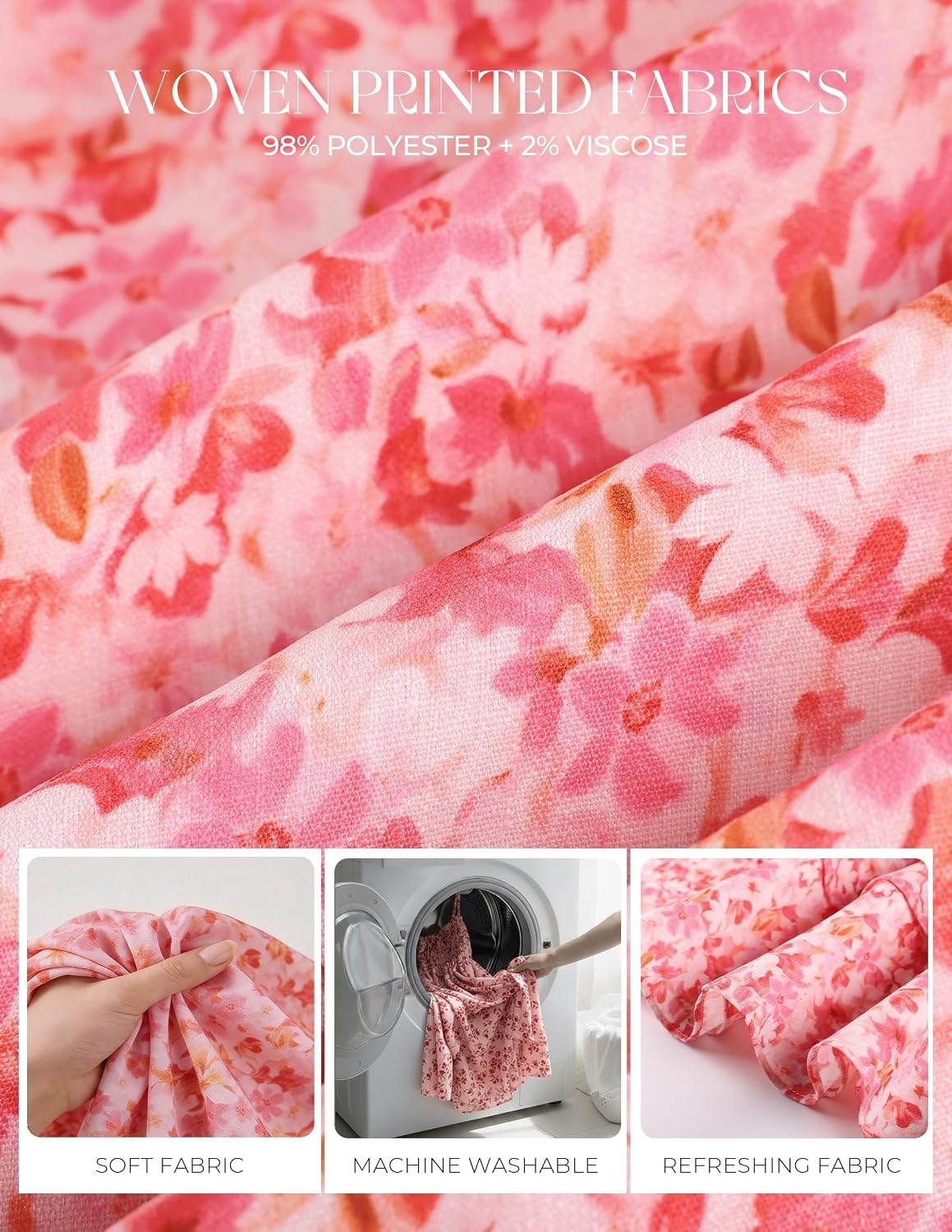 image:imageGRACE KARIN Womens Summer Floral Maxi SundressesPink Floral