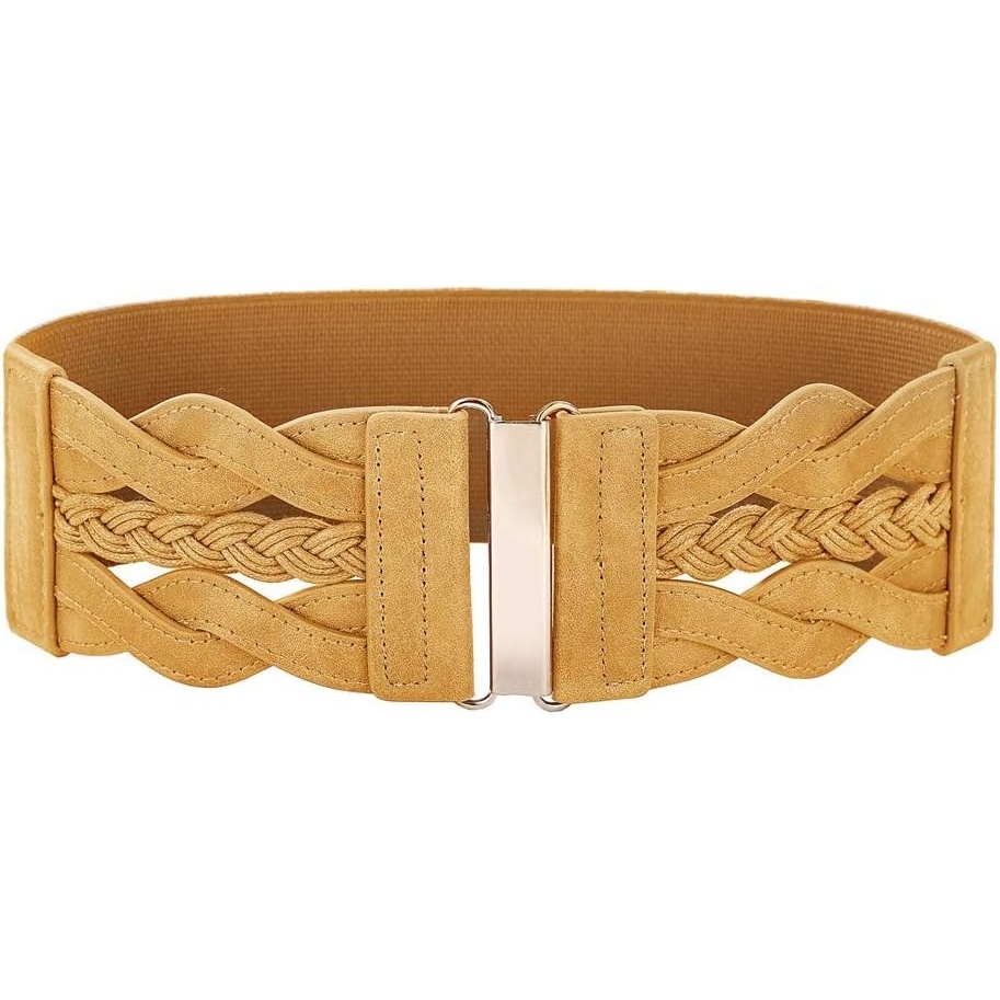 image:imageGRACE KARIN Wide Belts for Women Elastic Waist BeltGinger