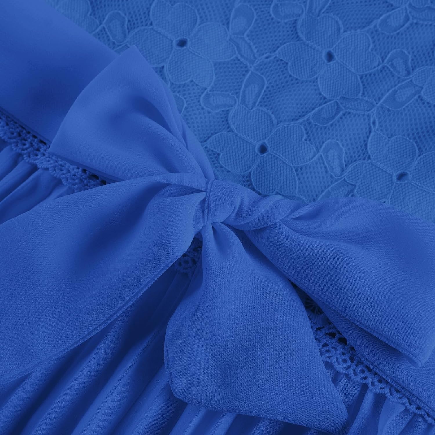 image:imageGRACE KARIN Flower Girl Dress Lace Bridesmaid Wedding Guest Formal DressesRoyal Blue