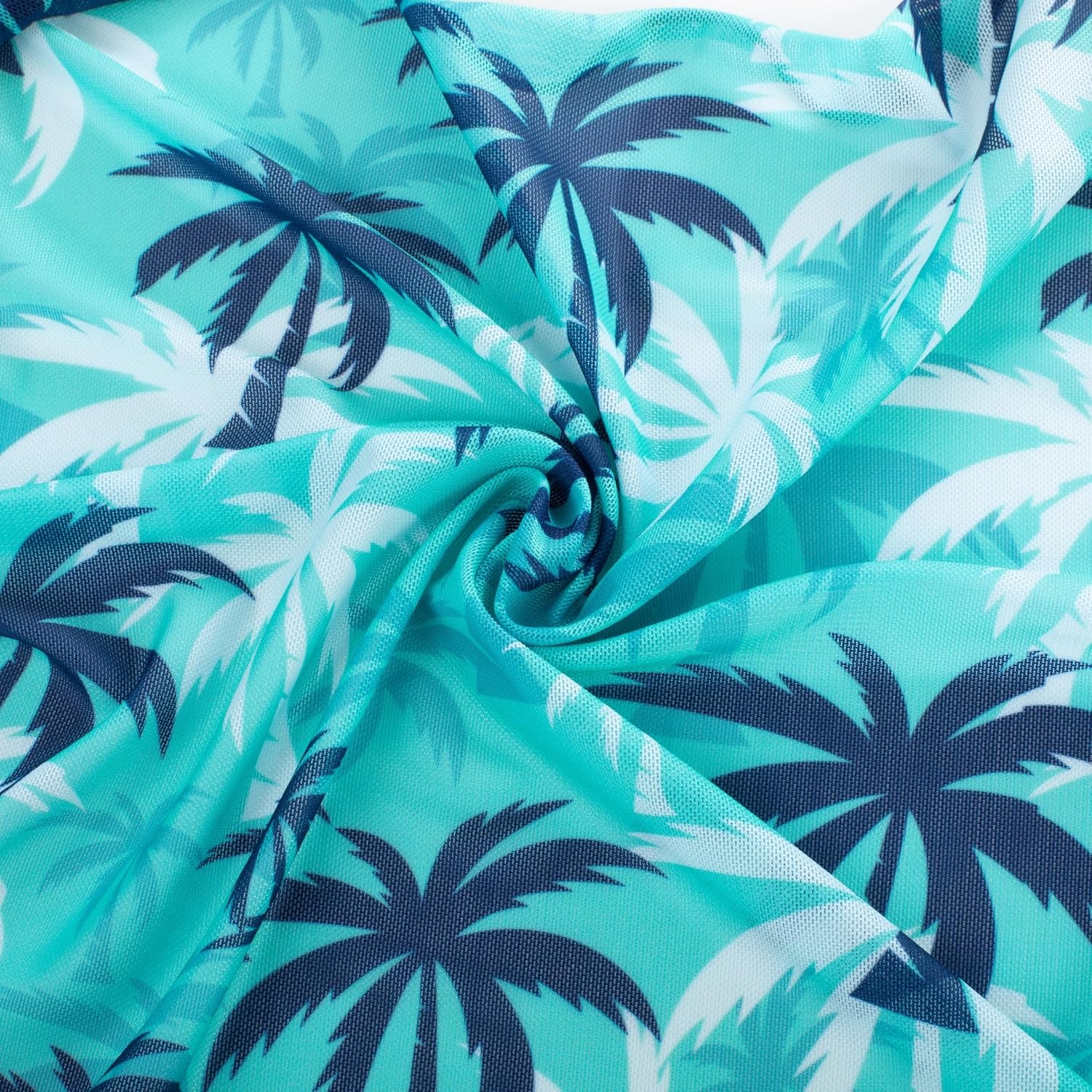 image:imageGRACE KARIN Girls 4 Piece Tankini Bikini Bathing Swimsuit with Pants 716Bluecoconut Tree New