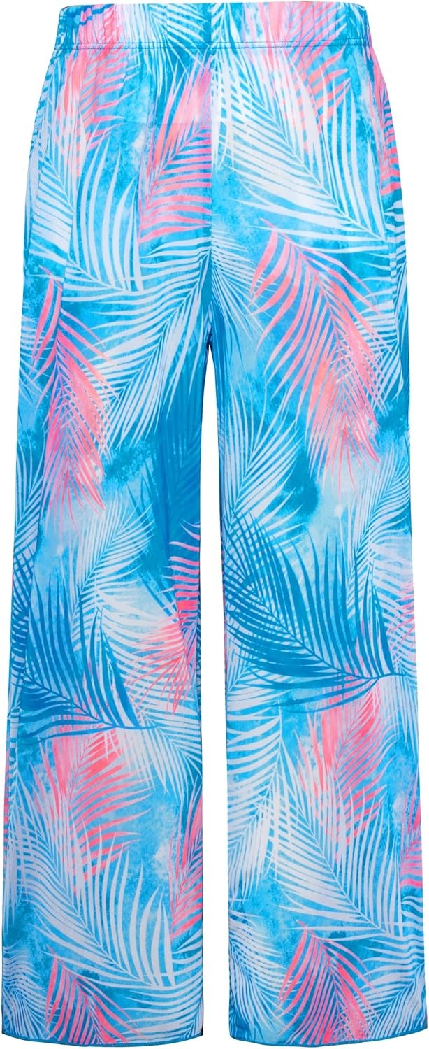 image:imageGRACE KARIN Girls 4 Piece Tankini Bikini Bathing Swimsuit with Pants 716Bluefeather