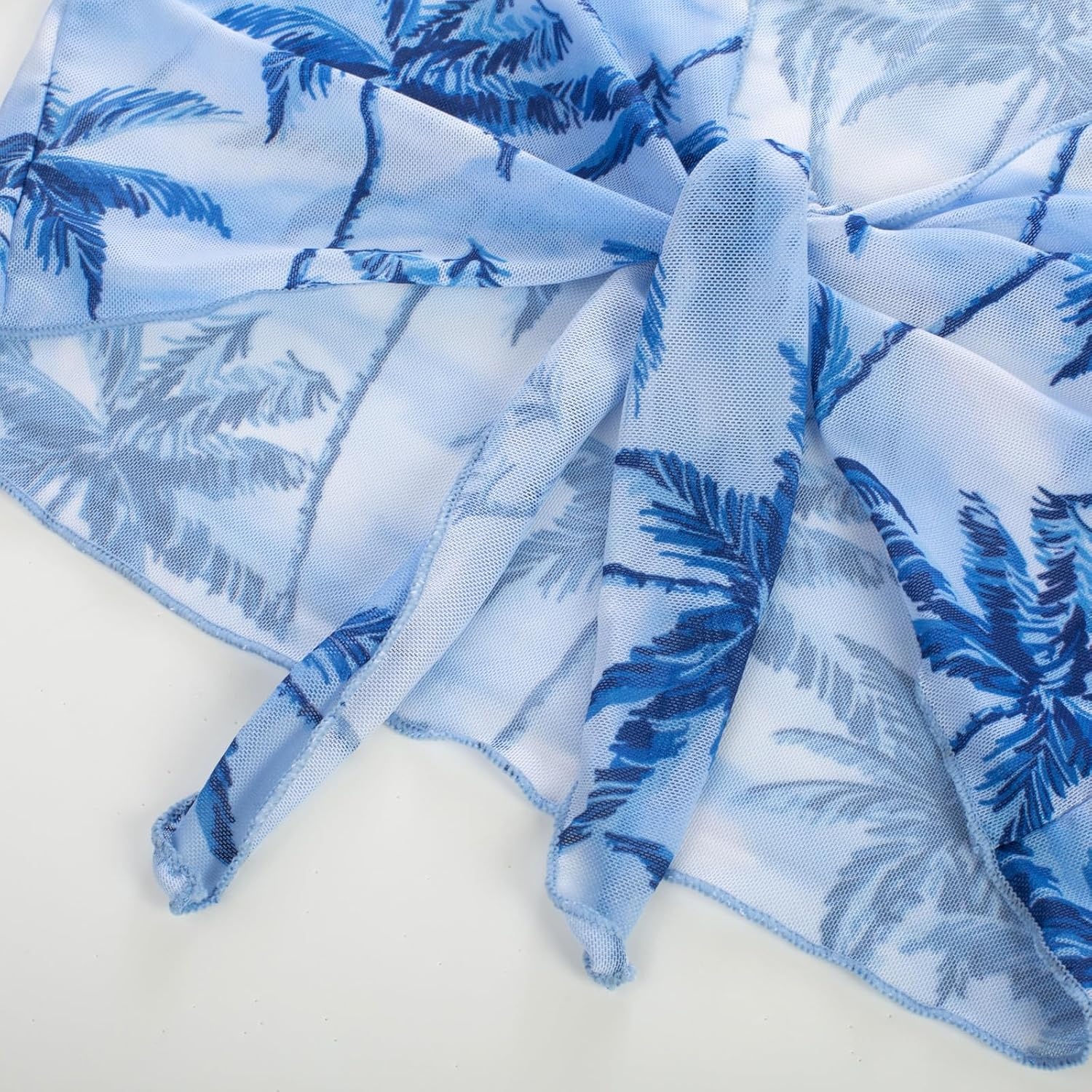 image:imageGRACE KARIN Girls 4 Piece Tankini Bikini Bathing Swimsuit with Pants 716Navycoconut Tree