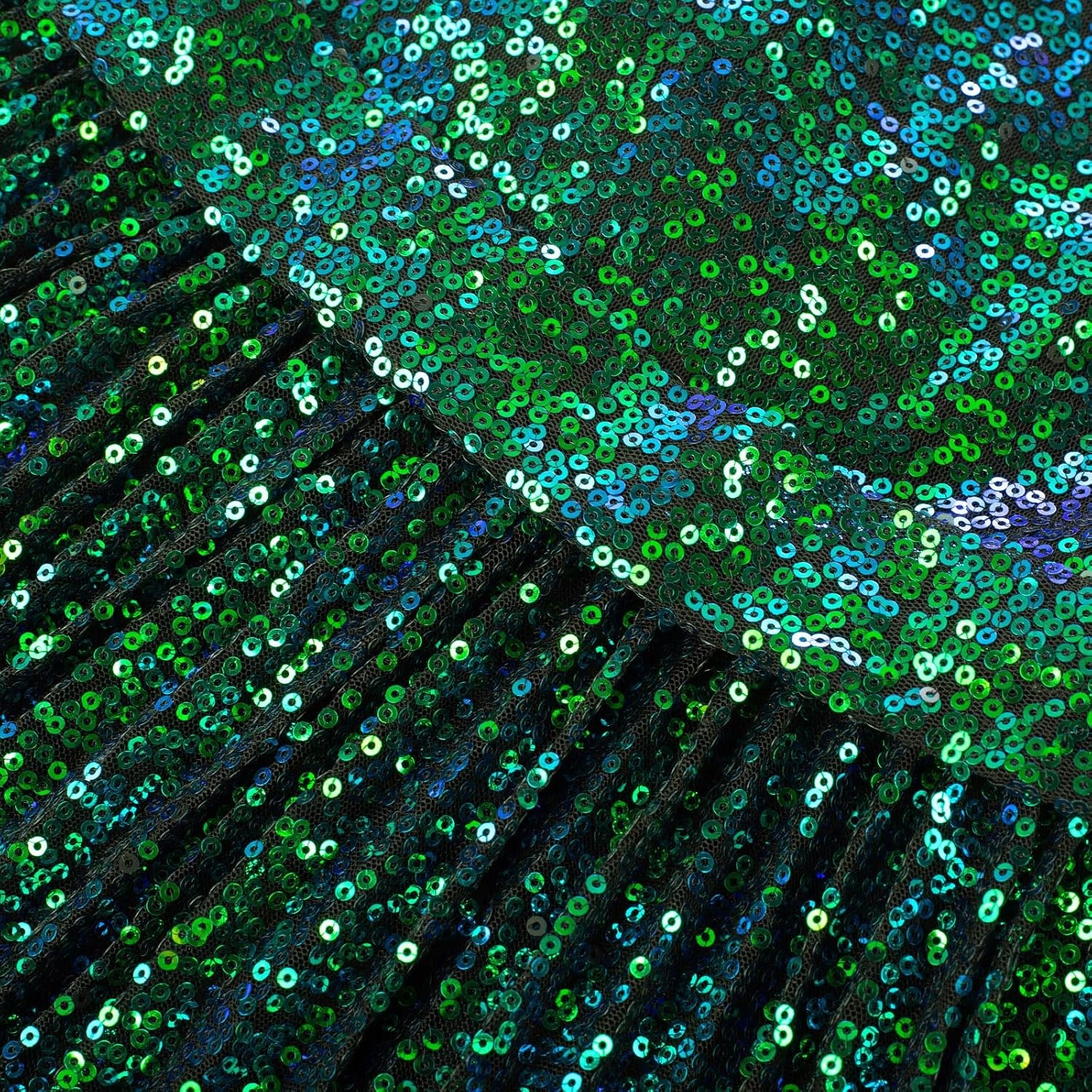 image:imageGRACE KARIN Girls Fancy Sparkly Sequin Formal Party Dance Dress 614Blackgreen