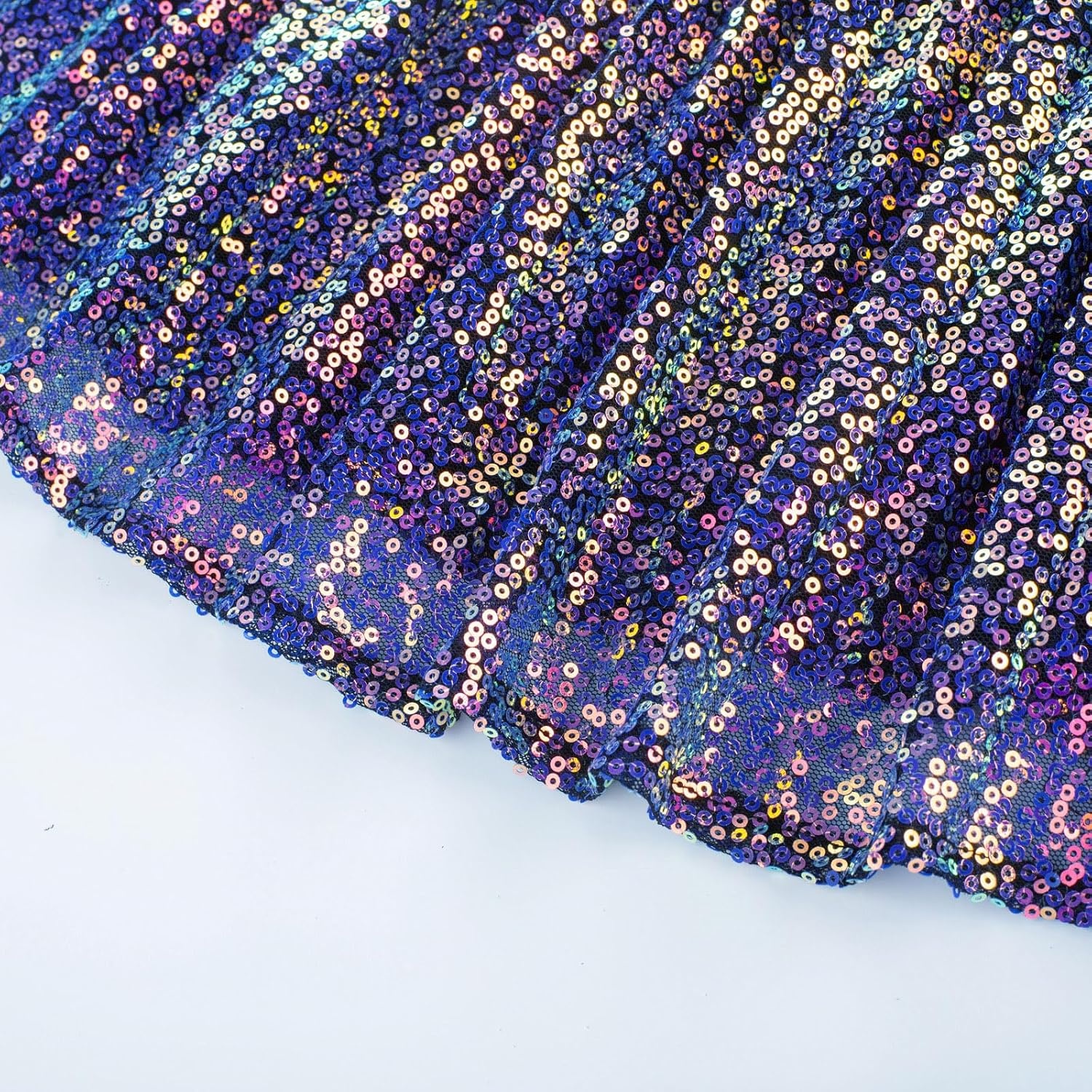 image:imageGRACE KARIN Girls Fancy Sparkly Sequin Formal Party Dance Dress 614Colorfulpurple