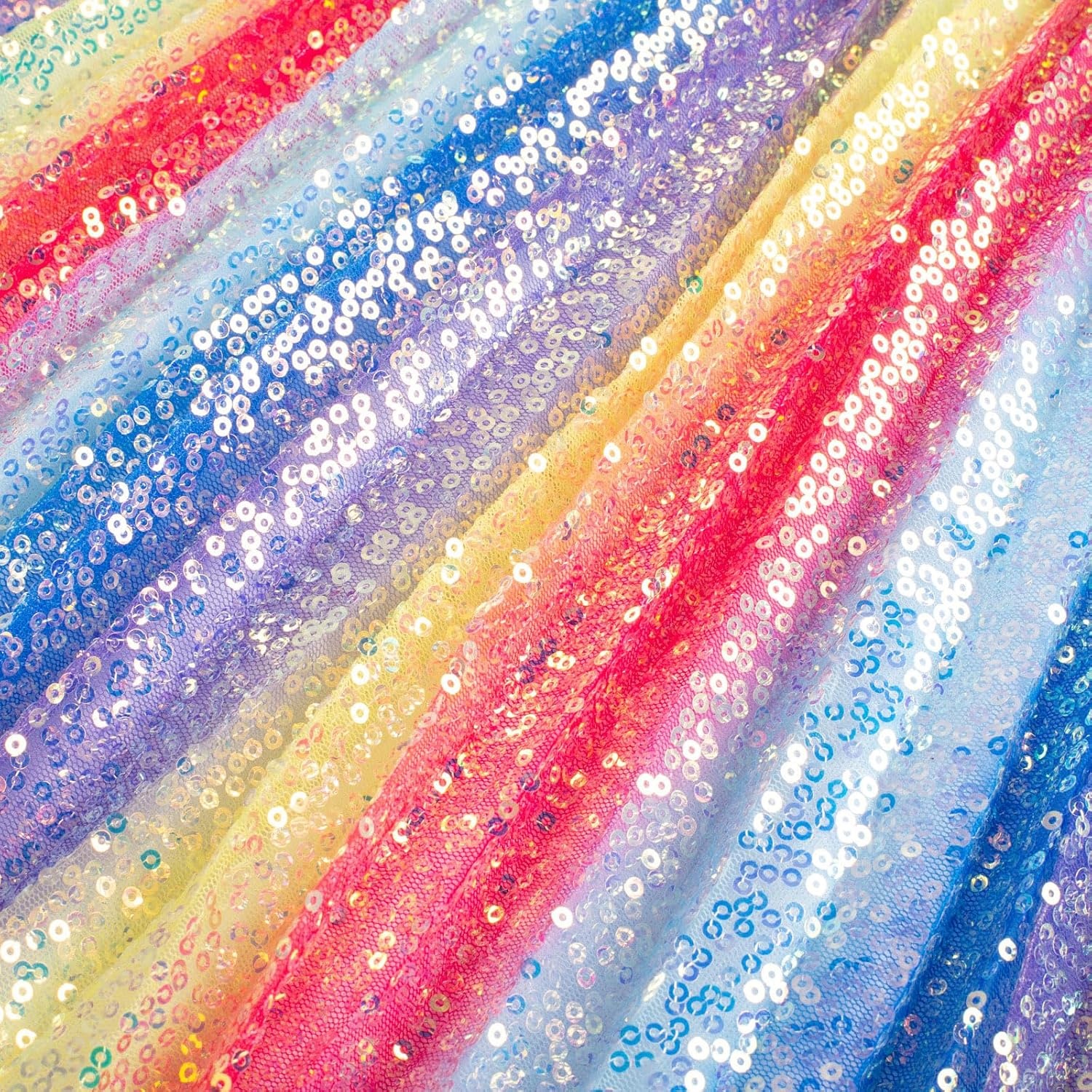 image:imageGRACE KARIN Girls Fancy Sparkly Sequin Formal Party Dance Dress 614Gradientrainbow