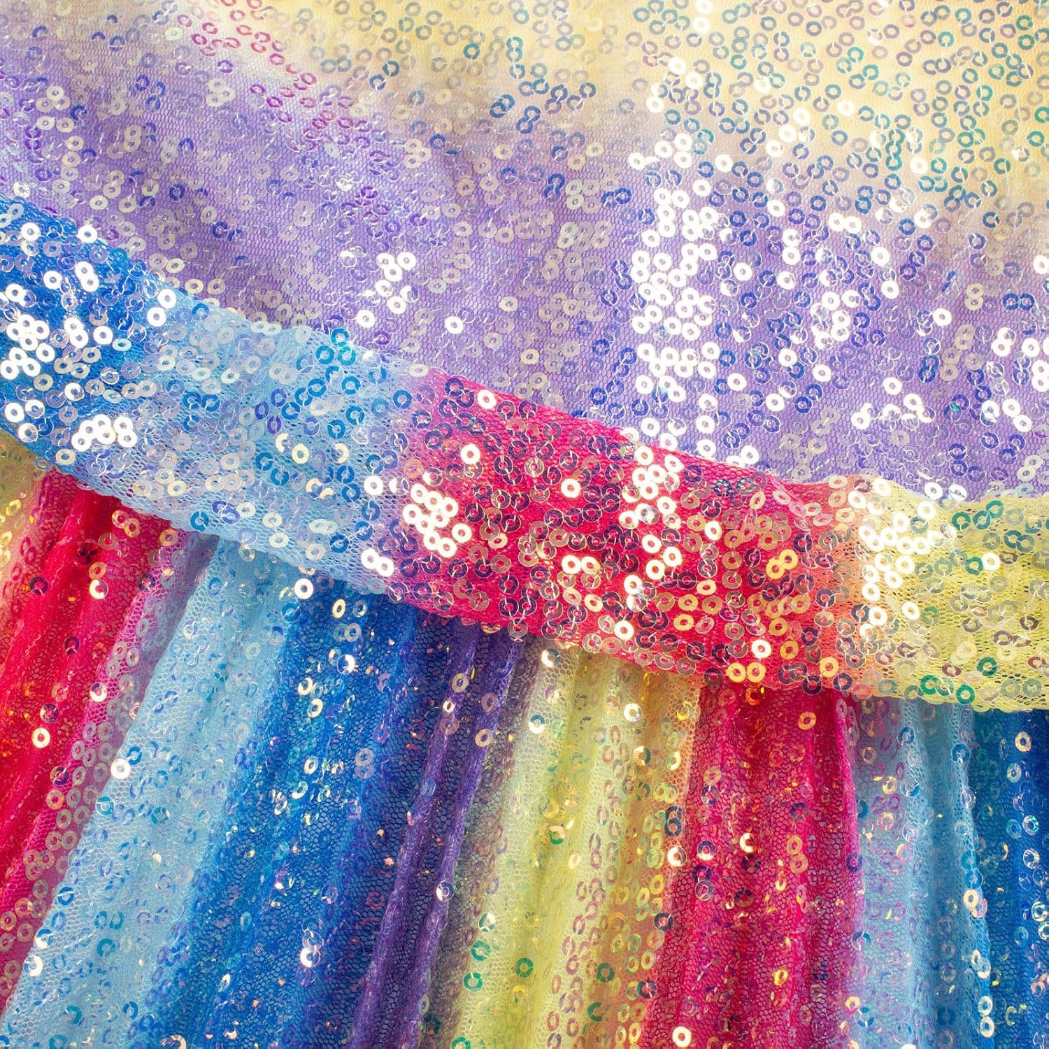 image:imageGRACE KARIN Girls Fancy Sparkly Sequin Formal Party Dance Dress 614Gradientrainbow
