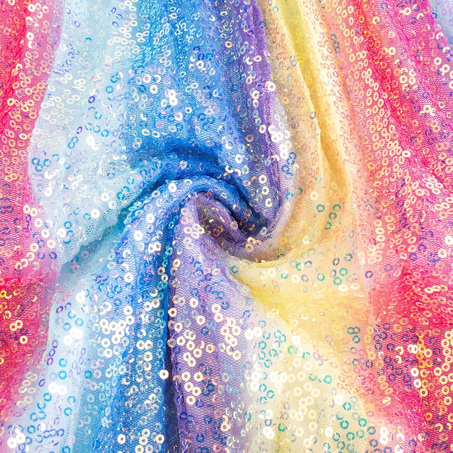 image:imageGRACE KARIN Girls Fancy Sparkly Sequin Formal Party Dance Dress 614Gradientrainbow