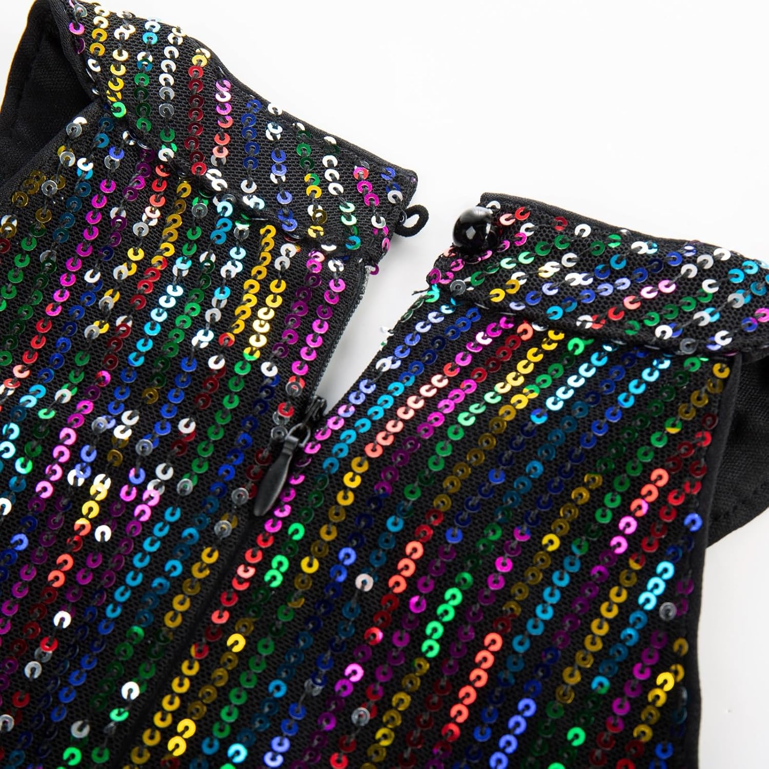 image:imageGRACE KARIN Girls Halter Neck Sequin Dress Kids Fancy Formal Party Christmas Sparkly Pageant Birthday DressesBlack Fantasy Color