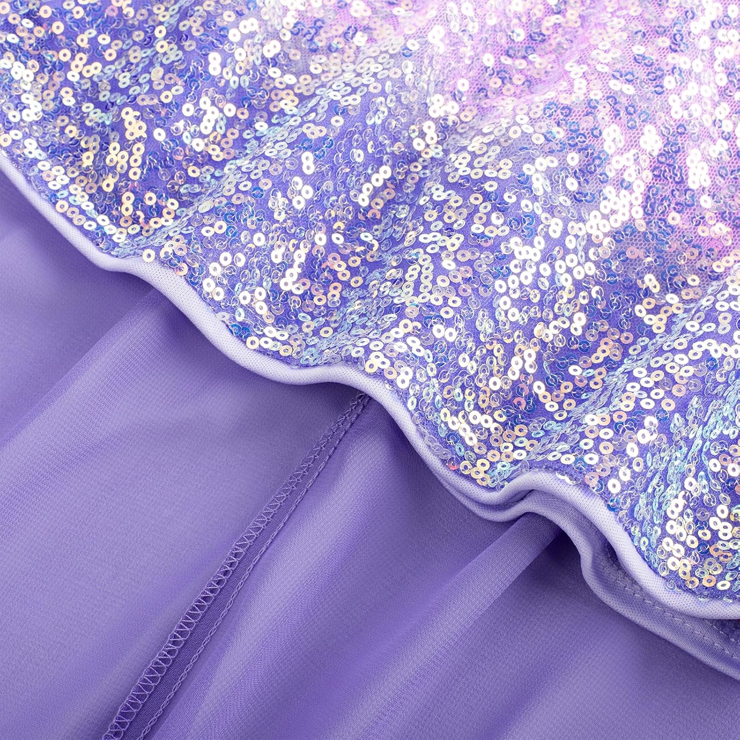 image:imageGRACE KARIN Girls Halter Neck Sequin Dress Kids Fancy Formal Party Christmas Sparkly Pageant Birthday DressesColorful Purple