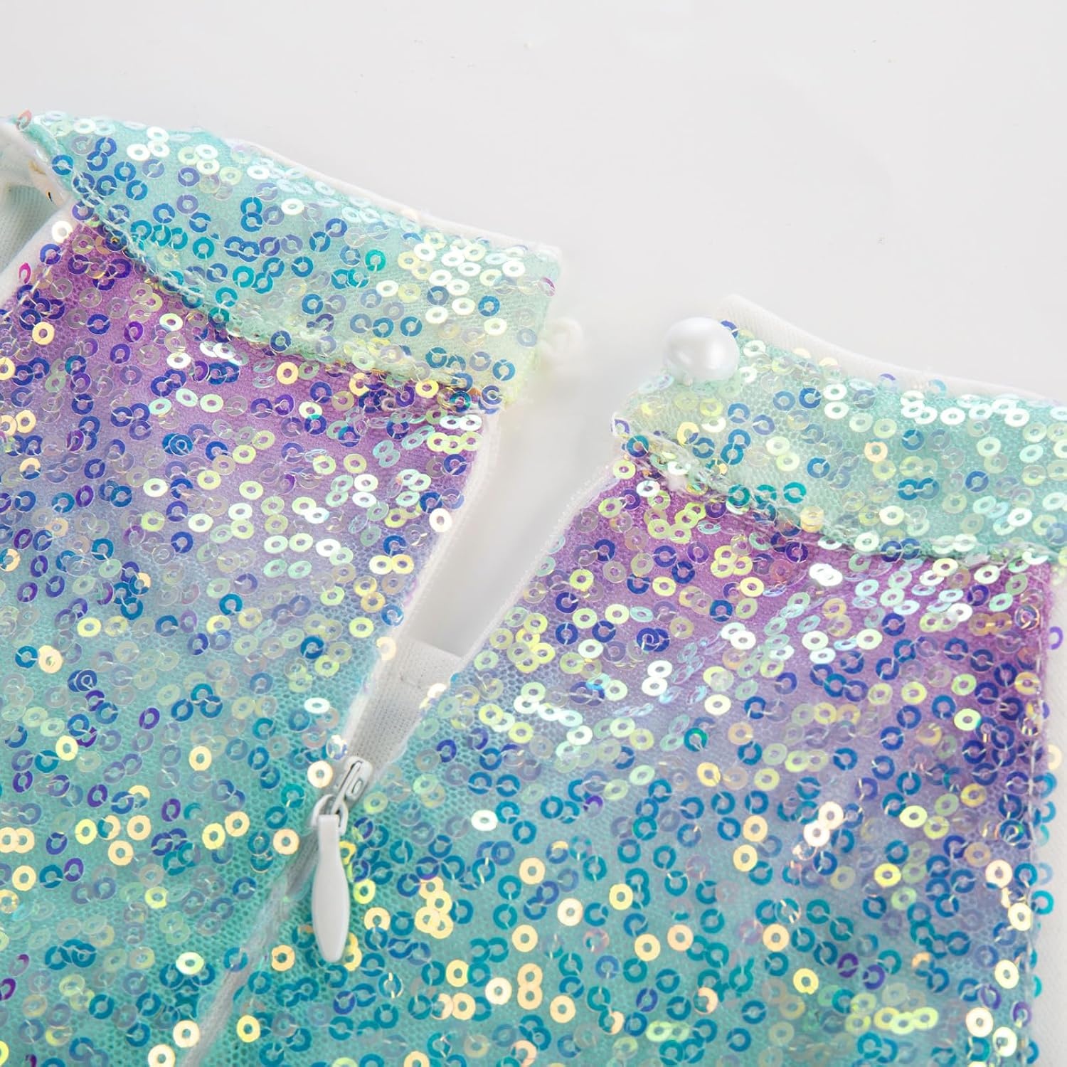 image:imageGRACE KARIN Girls Halter Neck Sequin Dress Kids Fancy Formal Party Christmas Sparkly Pageant Birthday DressesRainbow Color
