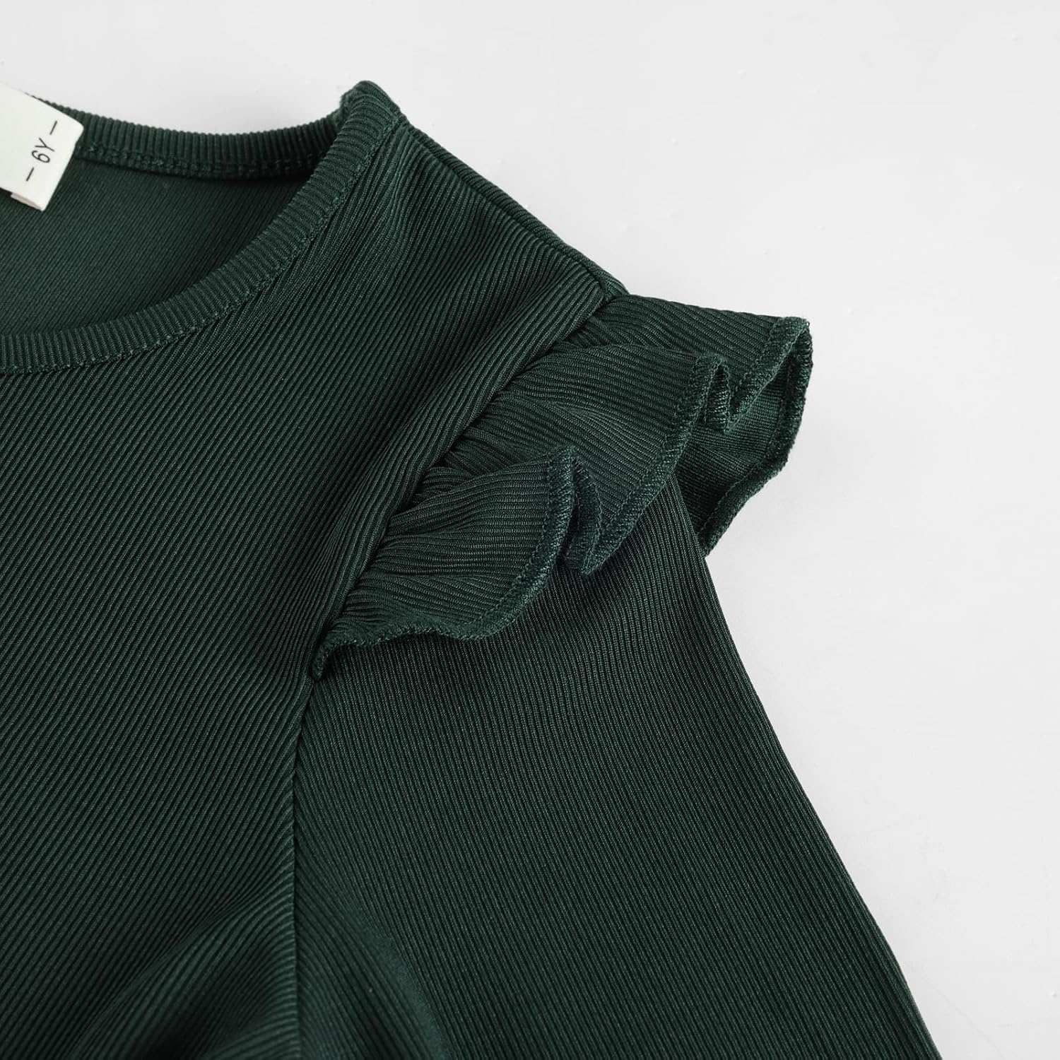image:imageGRACE KARIN Girls Long Sleeve Dress Floral Fall Winter Church Casual 612YEmerald Green
