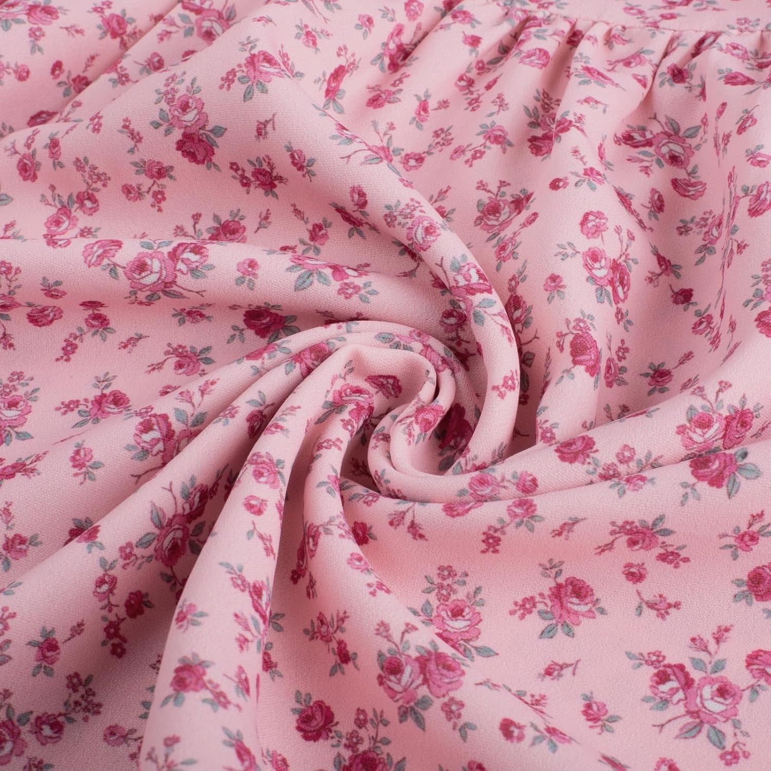 image:imageGRACE KARIN Girls Long Sleeve Fall Floral Dresses with Pocket 614 YearsPink