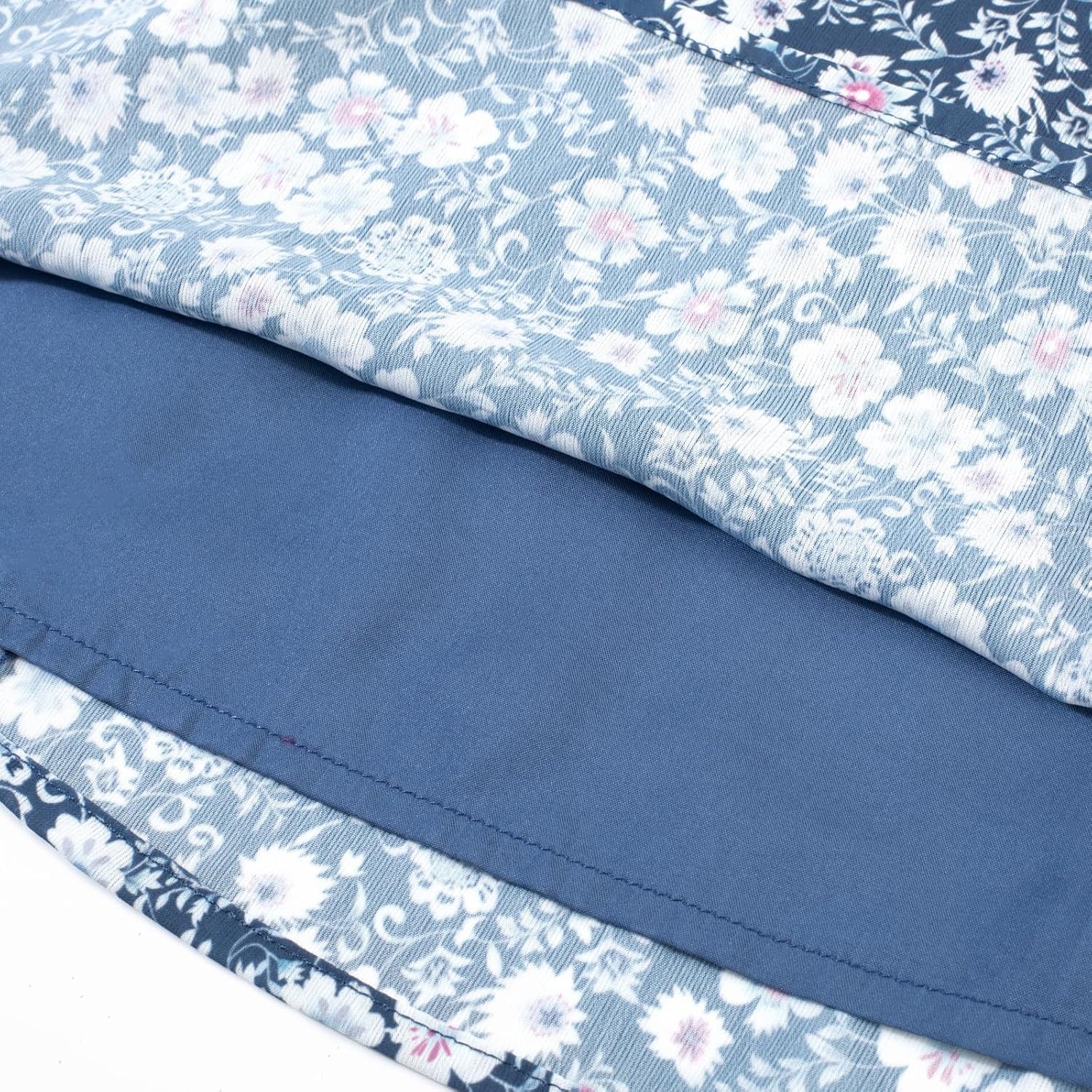 image:imageGRACE KARIN Girls Long Sleeve Floral Dress Fall Winter Casual Dresses 614YDusty Blue Floral