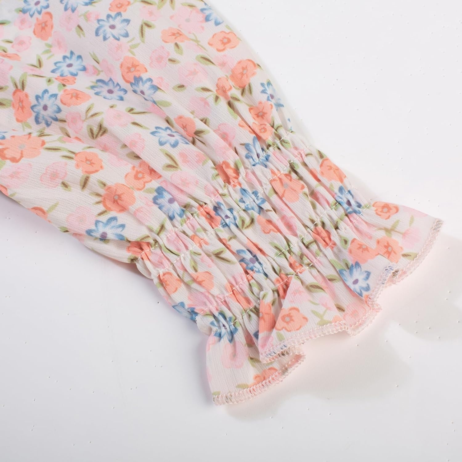 image:imageGRACE KARIN Girls Long Sleeve Floral Dress Fall Winter Casual Dresses 614YLight Pink Floral