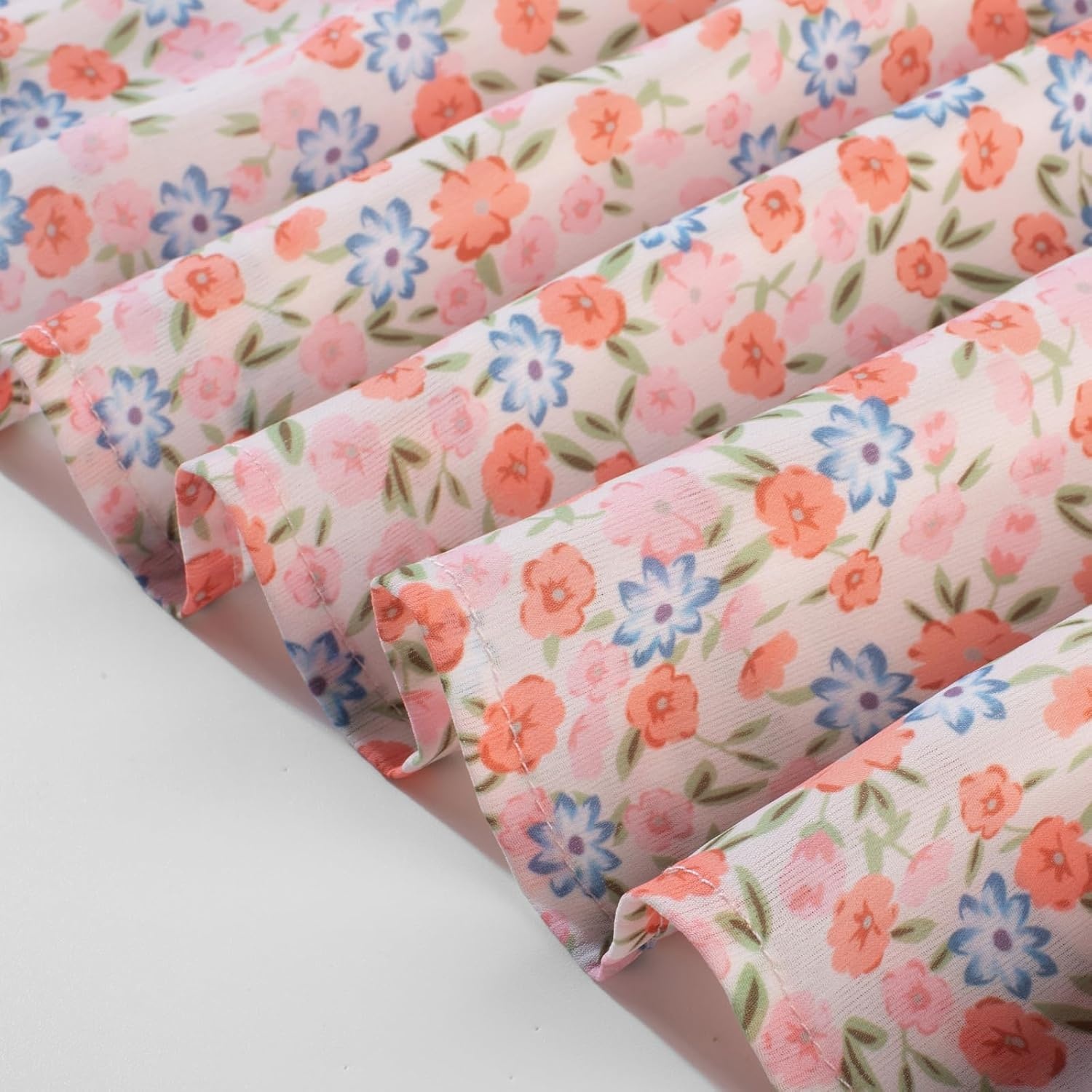 image:imageGRACE KARIN Girls Long Sleeve Floral Dress Fall Winter Casual Dresses 614YLight Pink Floral