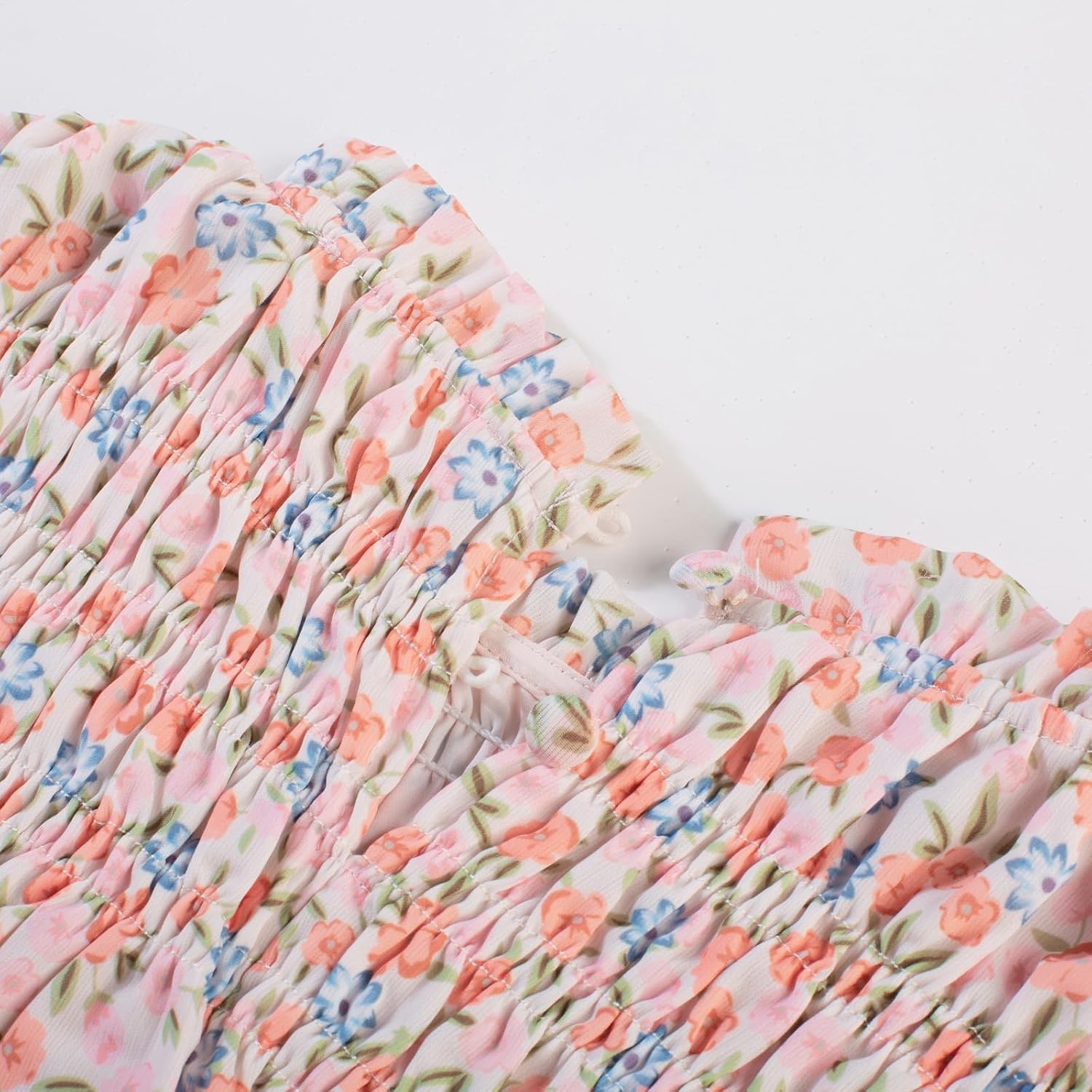 image:imageGRACE KARIN Girls Long Sleeve Floral Dress Fall Winter Casual Dresses 614YLight Pink Floral