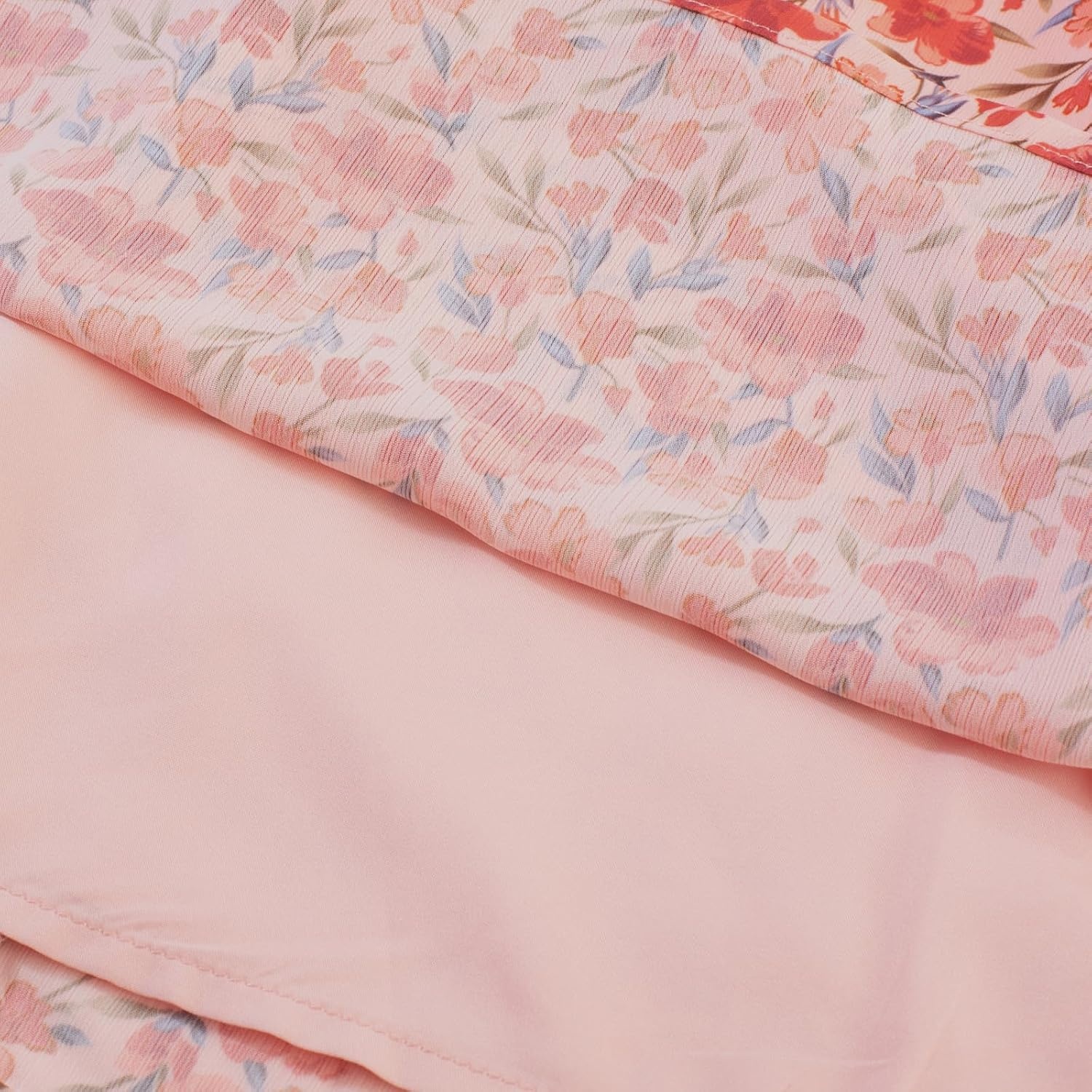 image:imageGRACE KARIN Girls Long Sleeve Floral Dress Fall Winter Casual Dresses 614YPink Floral