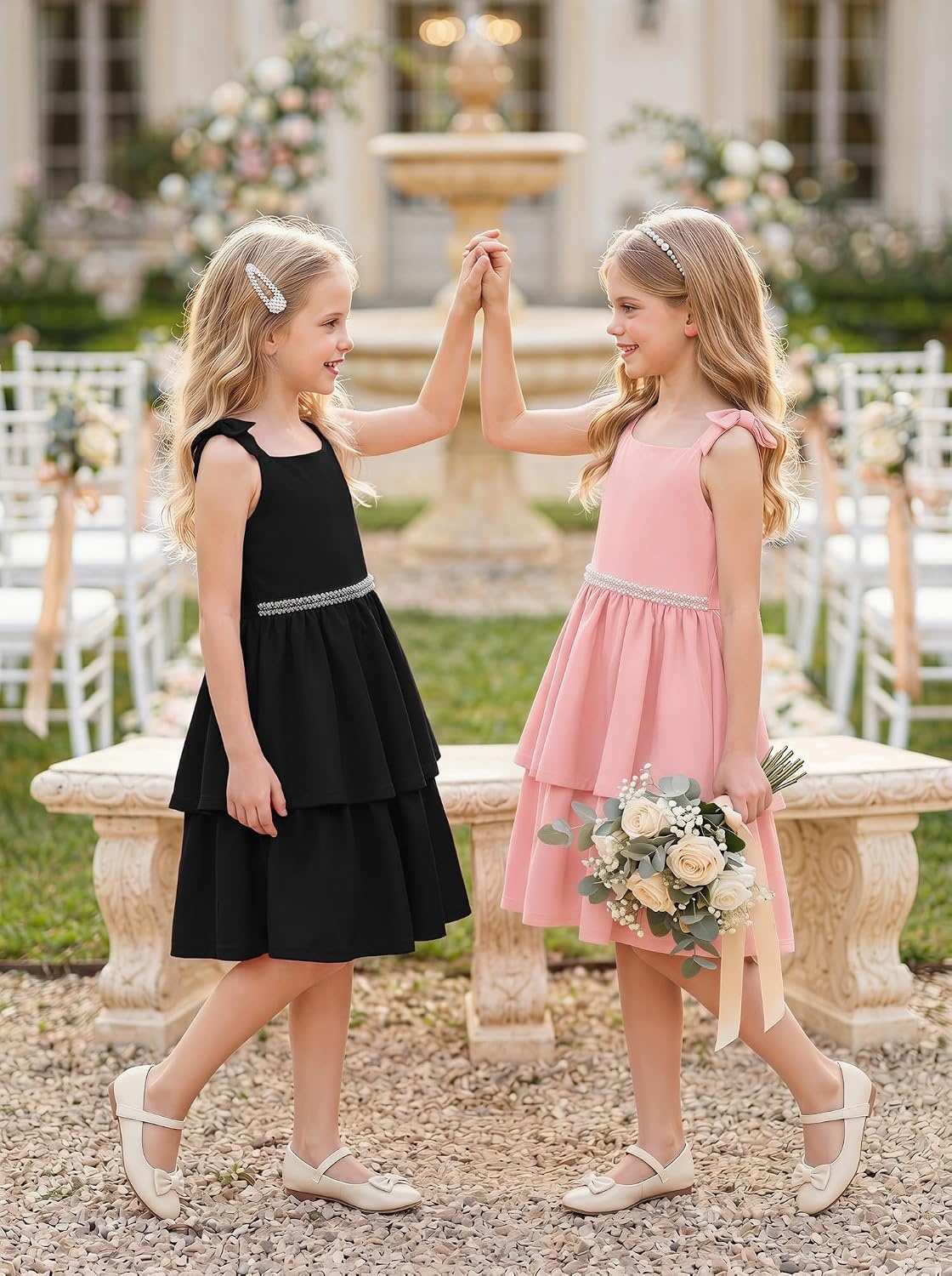 image:imageGRACE KARIN Girls Party Dress Birthday Sparkly Semi Formal Dresses 614YBlack
