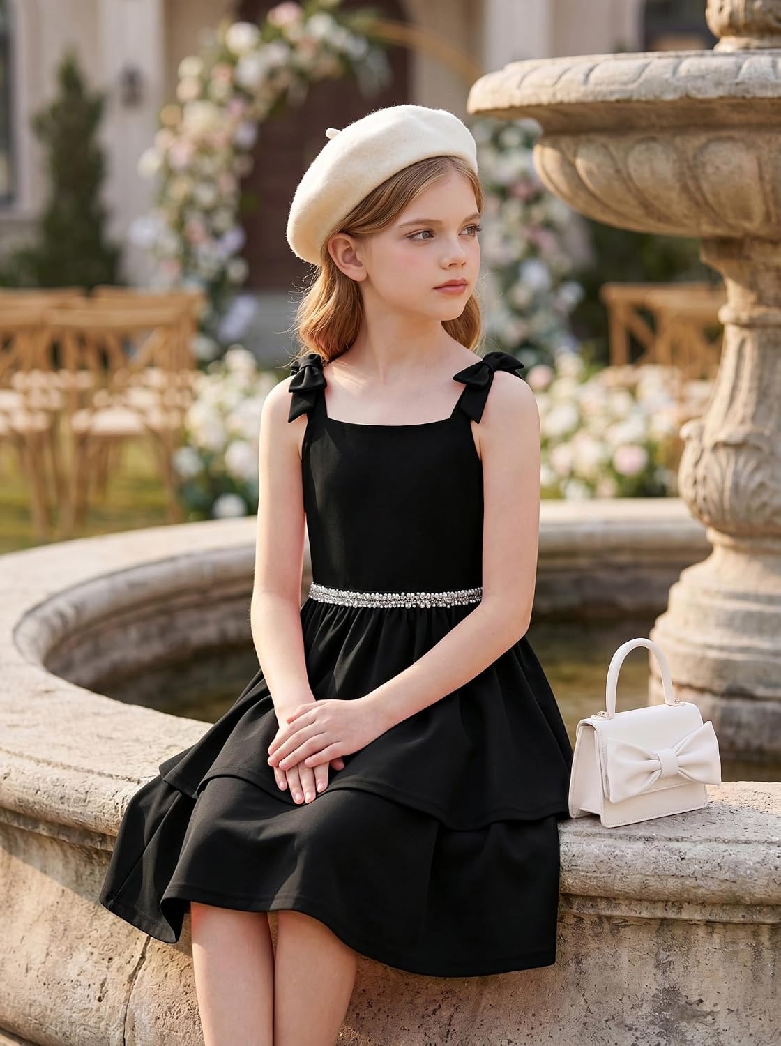 image:imageGRACE KARIN Girls Party Dress Birthday Sparkly Semi Formal Dresses 614YBlack