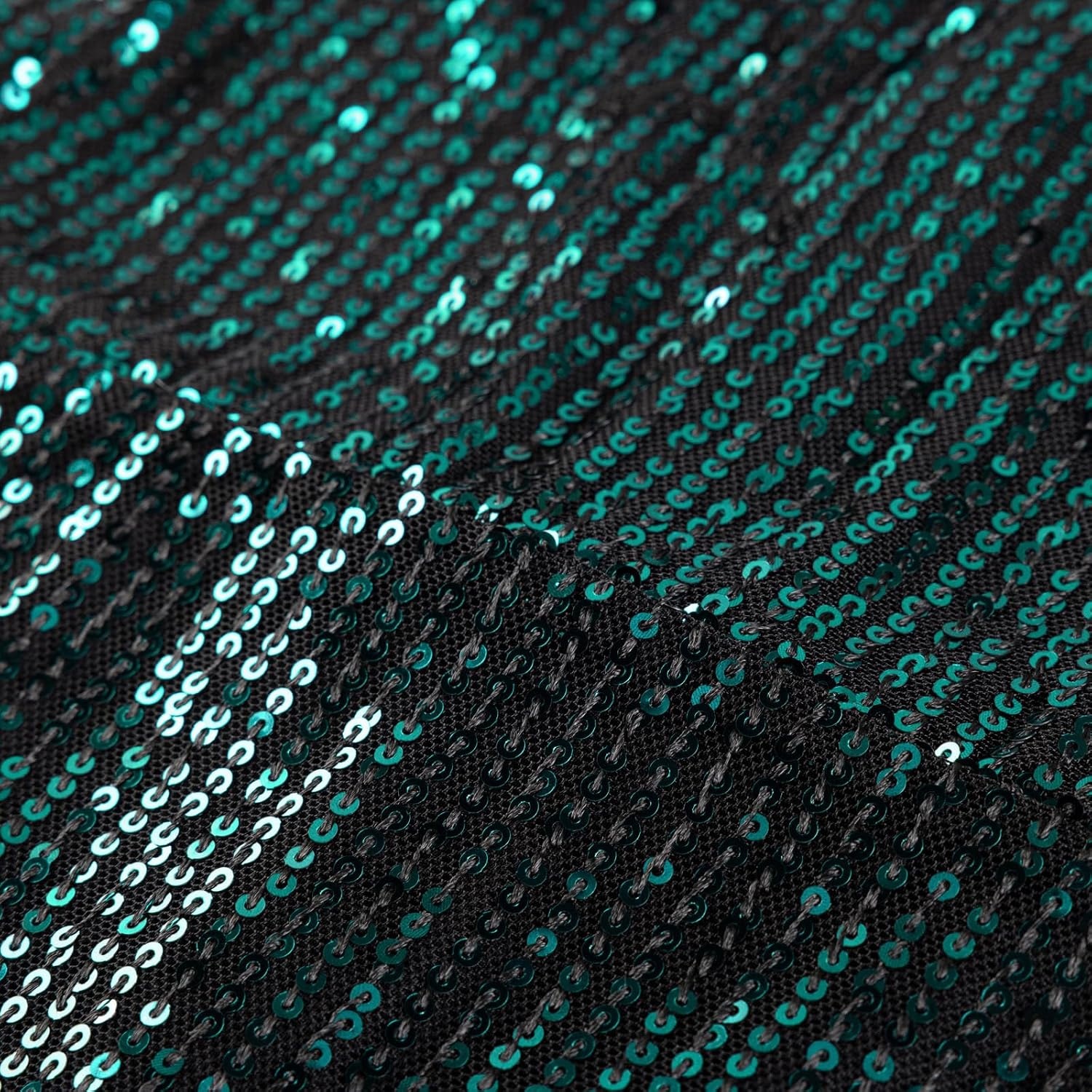 image:imageSparkleFancyyGliterFormalPartyChristmasFather and Daughter DancePromTulleRuffle SleeveDetachable MeshHomecomingBlack Green