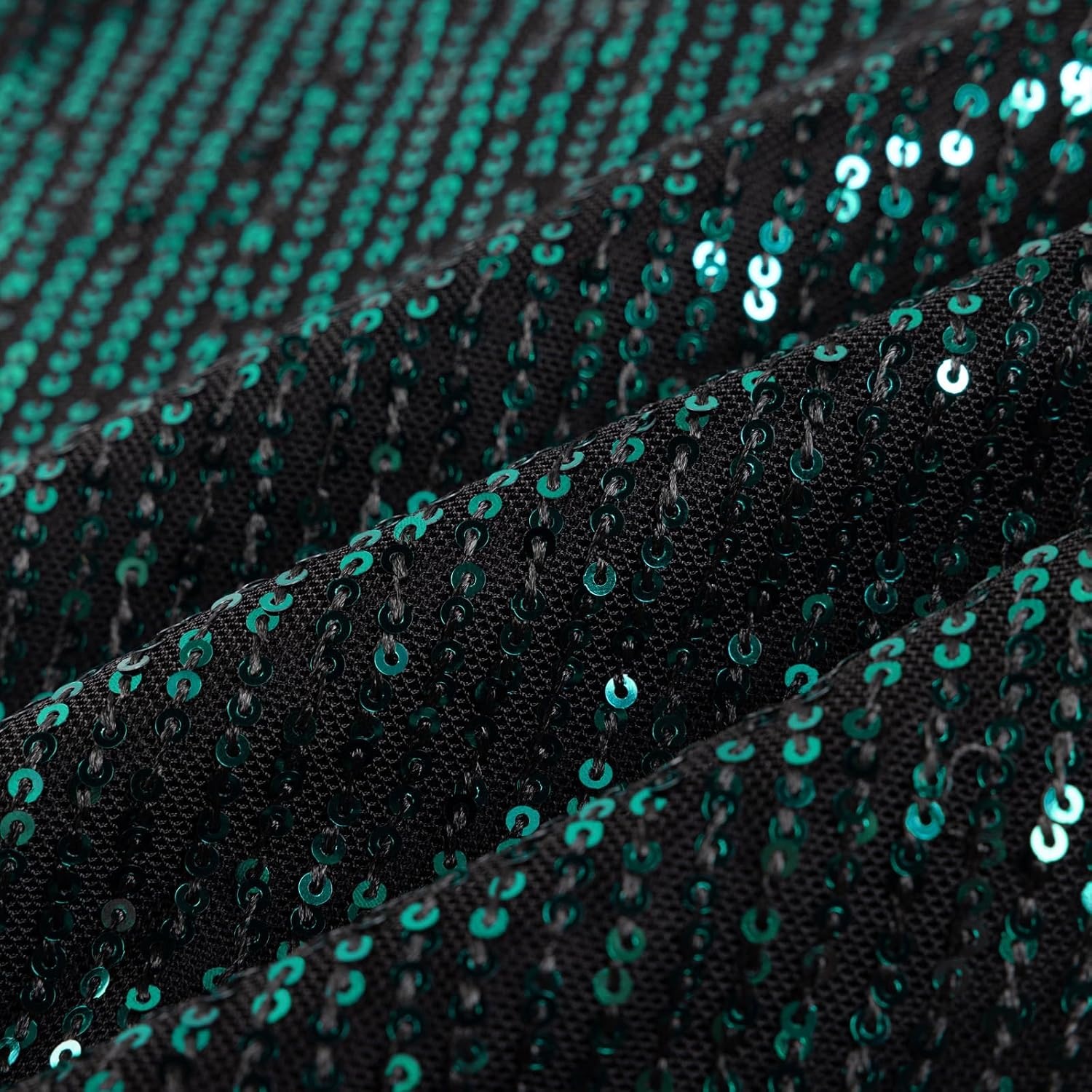 image:imageSparkleFancyyGliterFormalPartyChristmasFather and Daughter DancePromTulleRuffle SleeveDetachable MeshHomecomingBlack Green