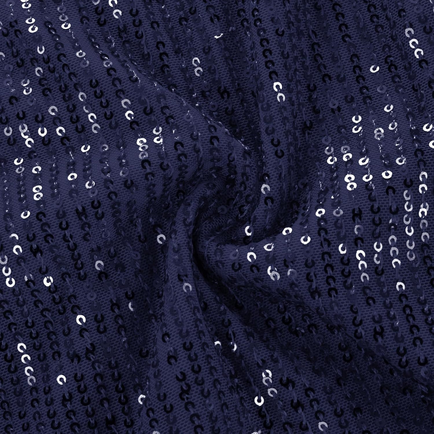 image:imageSparkleFancyyGliterFormalPartyChristmasFather and Daughter DancePromTulleRuffle SleeveDetachable MeshHomecomingDark Blue