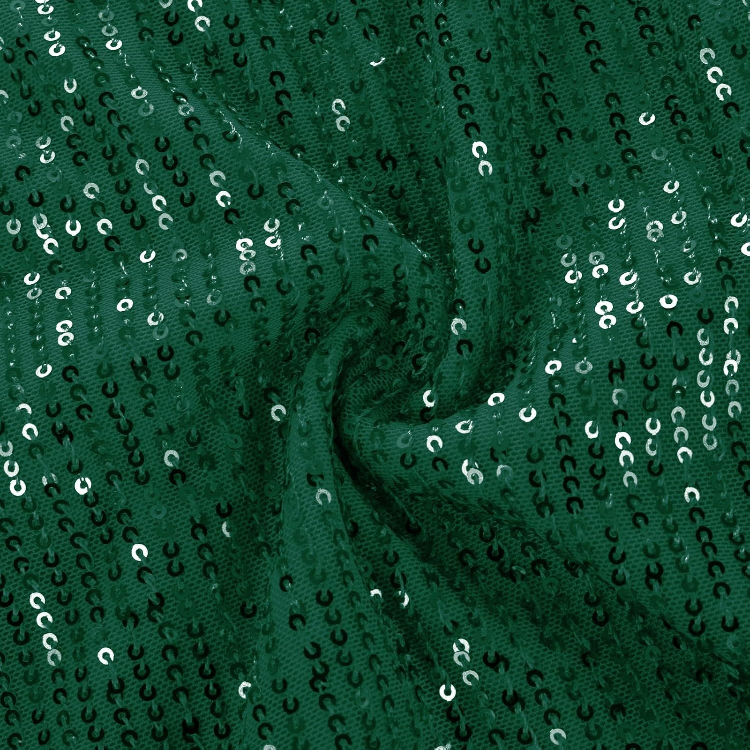 image:imageSparkleFancyyGliterFormalPartyChristmasFather and Daughter DancePromTulleRuffle SleeveDetachable MeshHomecomingGreen