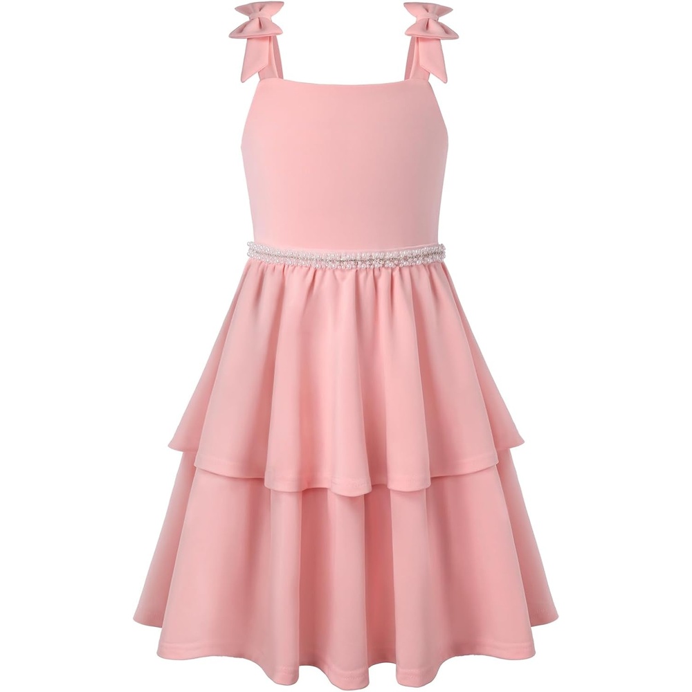 image:imageGRACE KARIN Girls Party Dress Birthday Sparkly Semi Formal Dresses 614YPink