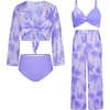 Purple-coconut Tree