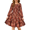 Brown With Bold Floral
