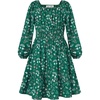 Dark Green Leaf Floral