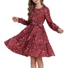 Burgundy Floral