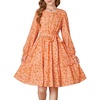 Orange Floral