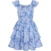 Dark Blue Floral