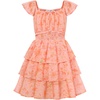 Orange Floral