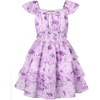 Purple Ink Tie-dyeing