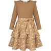 Brown Floral