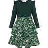 Emerald Green Floral