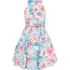 Leaf Green Pink Floral